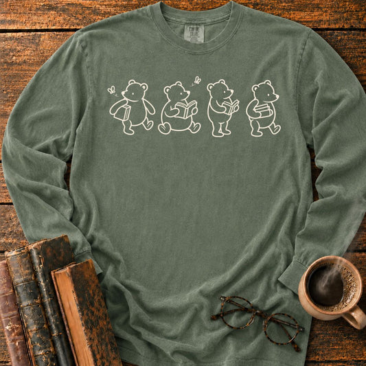 Bears 1928 Reading Books LS T-Shirt
