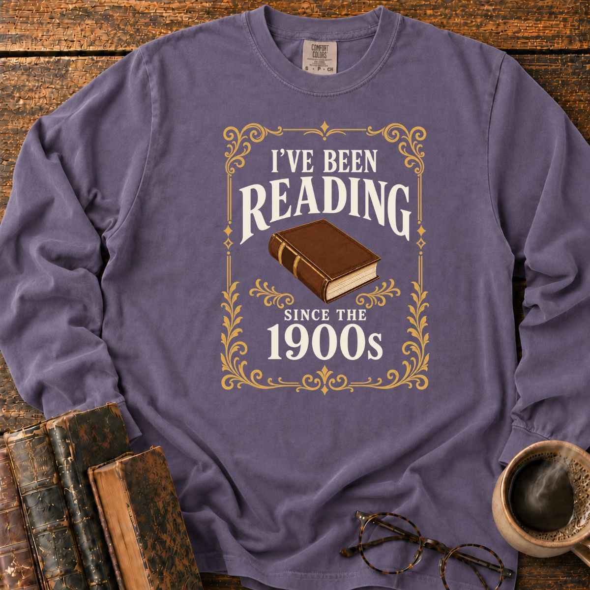 Vintage Reading Since The 1900s LS T-Shirt