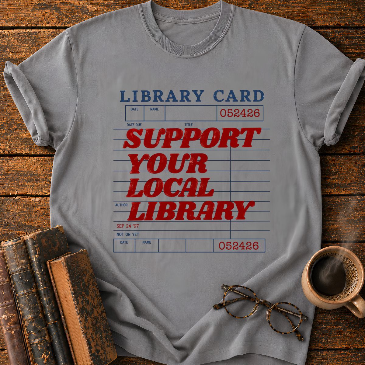 Library Card T-Shirt
