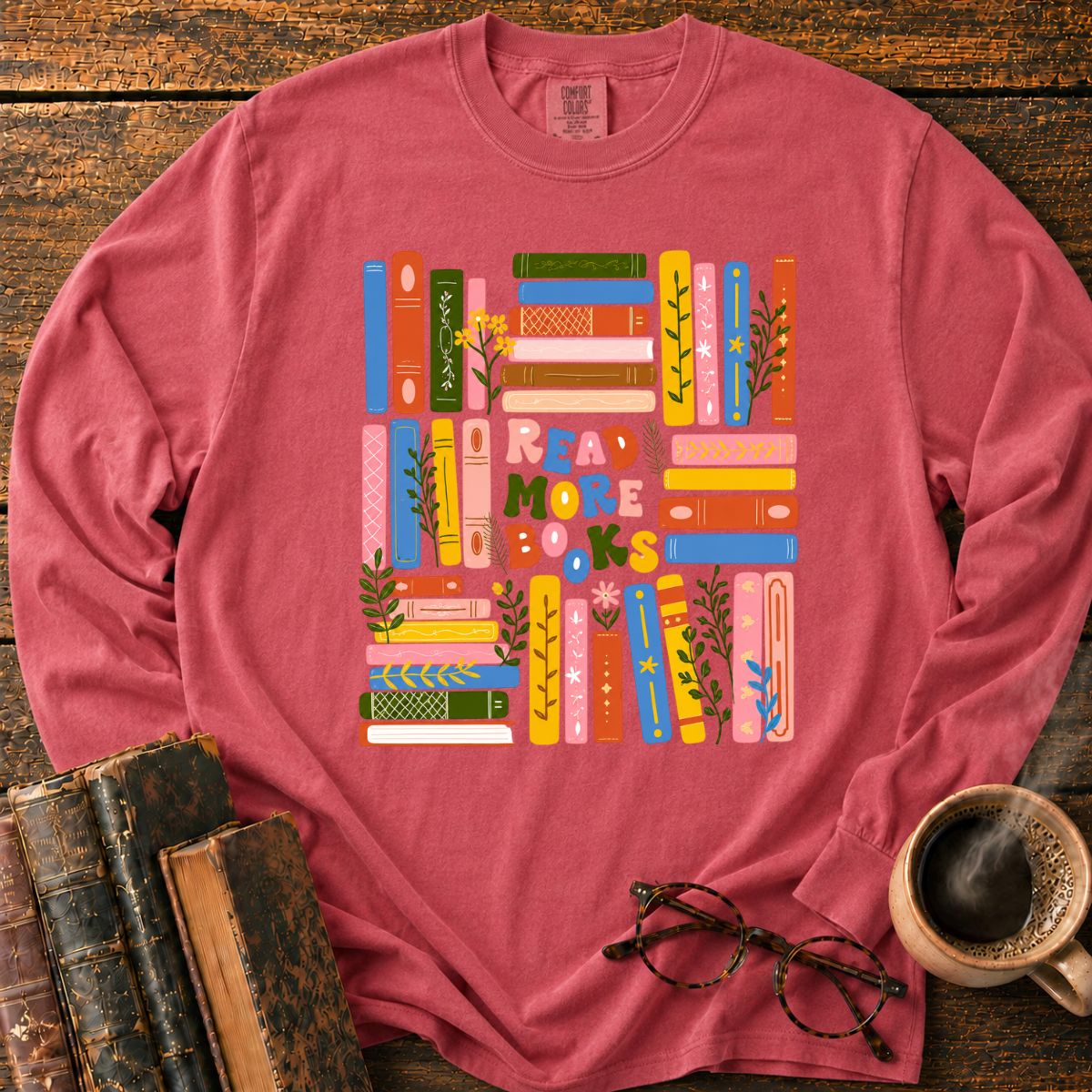 Read More Books Long Sleeve T-Shirt