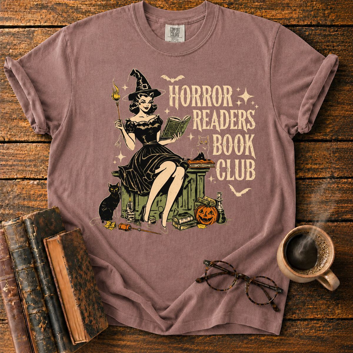 Vintage Witch Readers Club T-Shirt