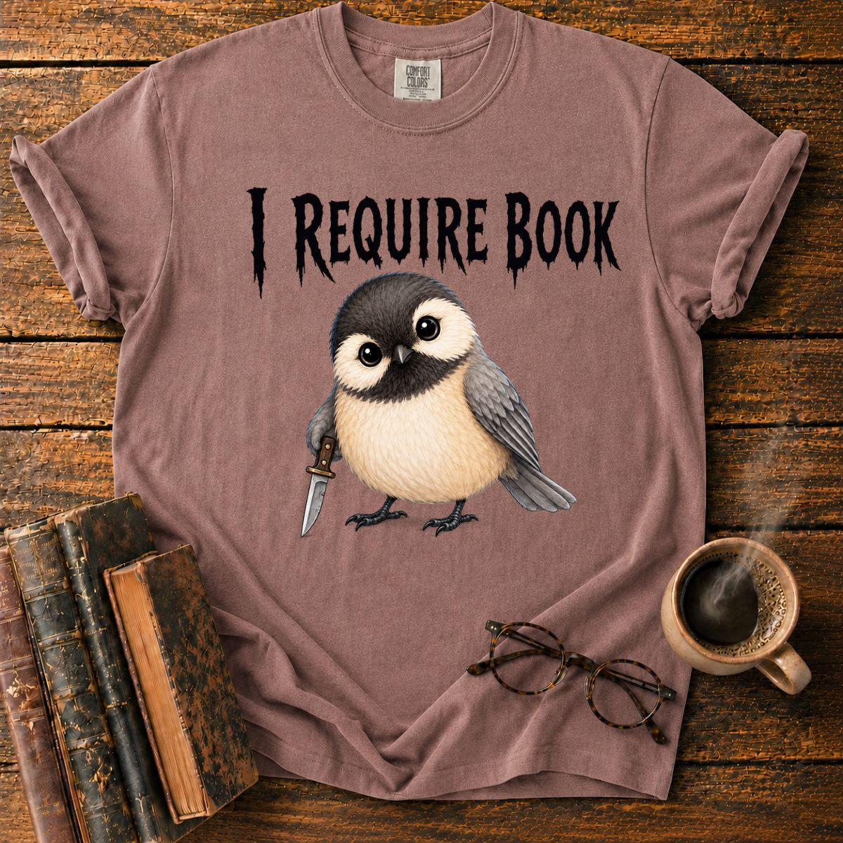 I Require Book T-Shirt
