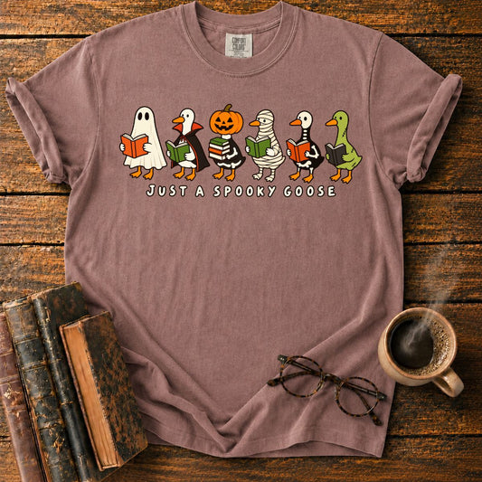 Spooky Goose Book Club T-Shirt