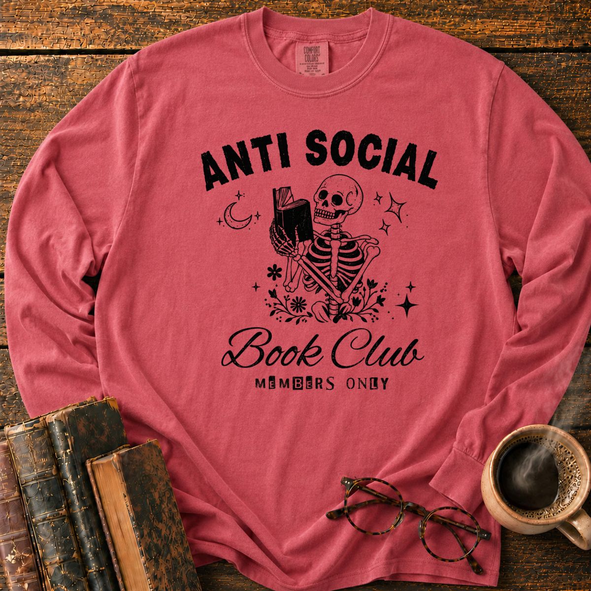 Anti Social Book Club LS T-Shirt