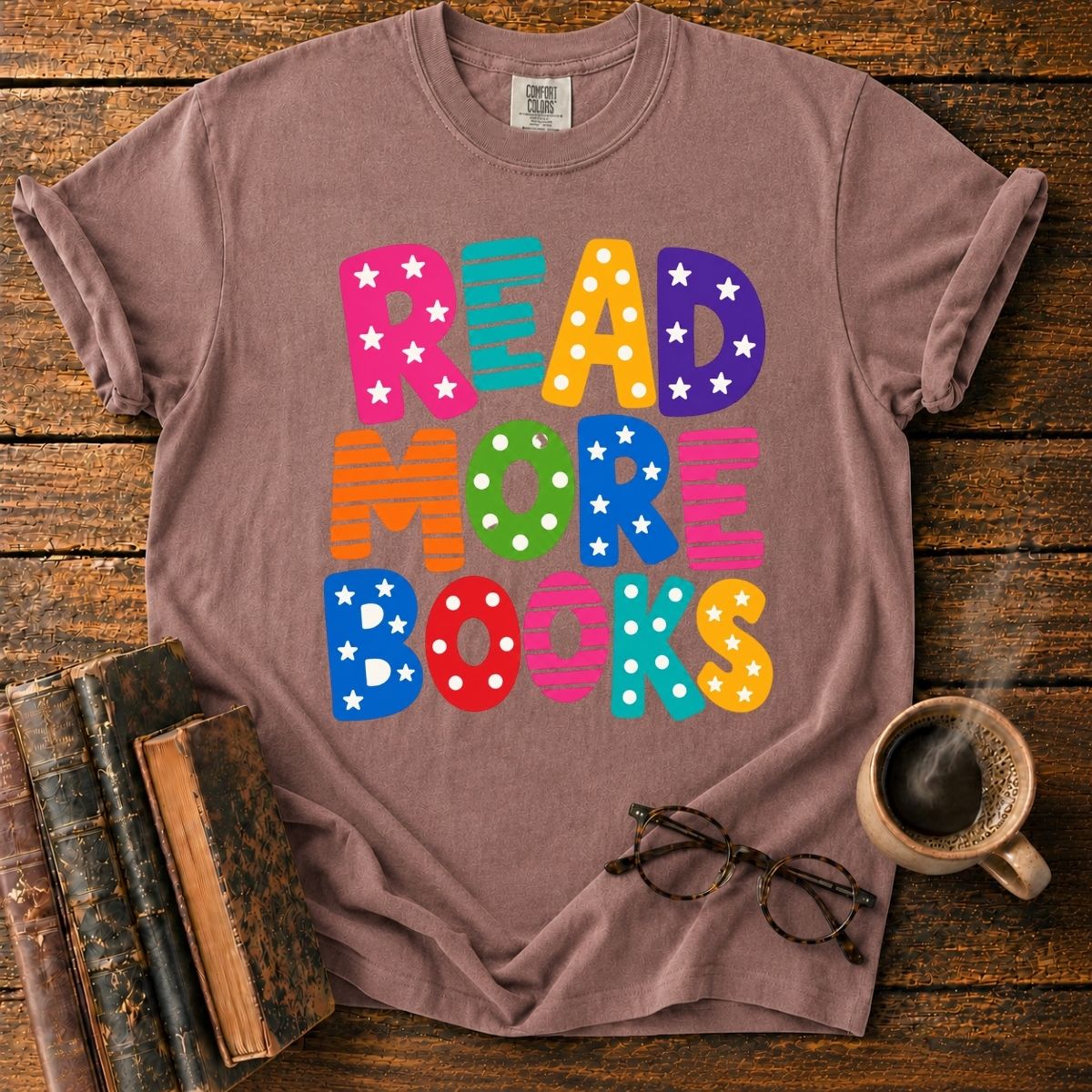 Read More Books Typography T-Shirt