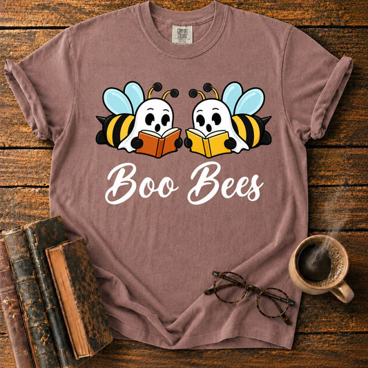 Boo Bees Reading Side by Side T-Shirt