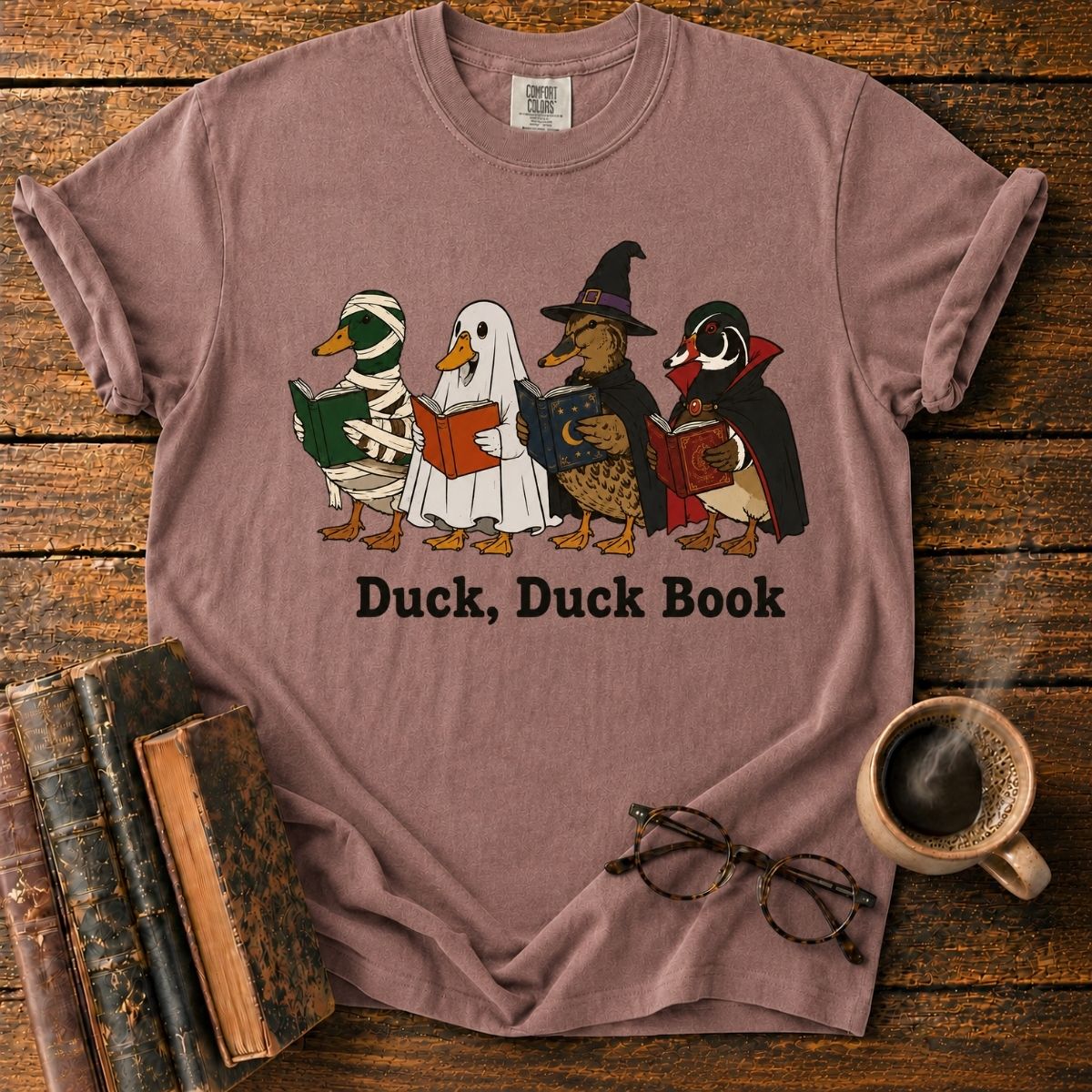 Spooky Ducks Book Club T-Shirt