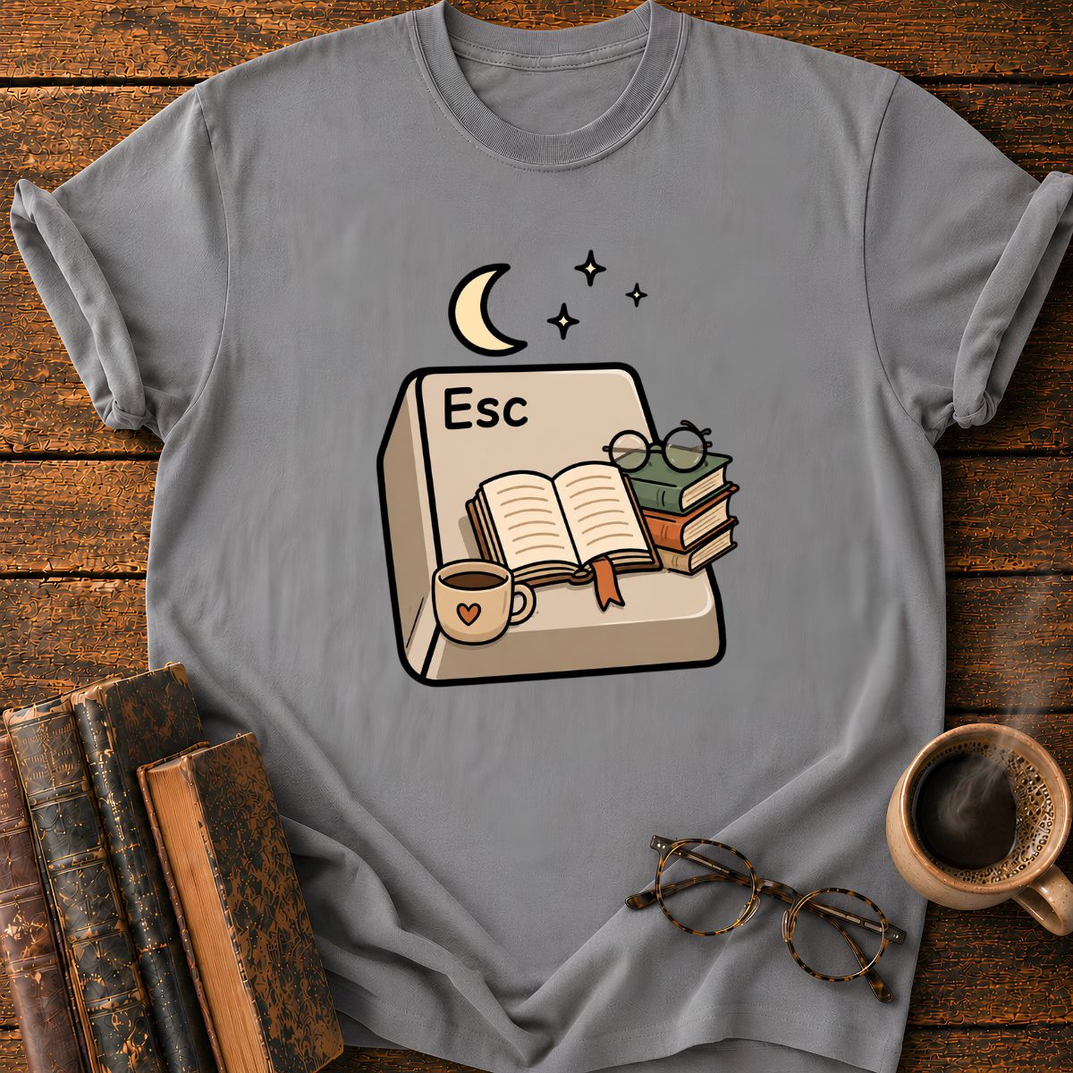 Cozy Escape Into Reading T-Shirt