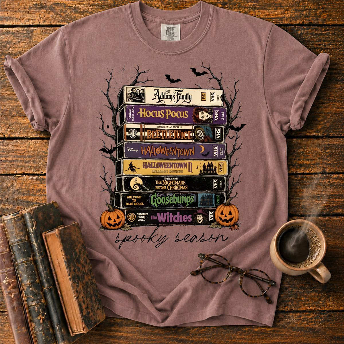 Halloween Books T-Shirt