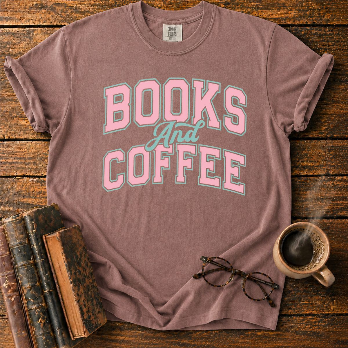 Books And Coffee T-Shirt