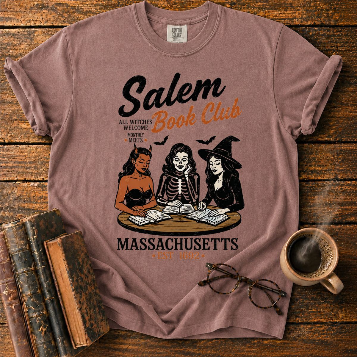 Salem Book Club Gathering T-Shirt
