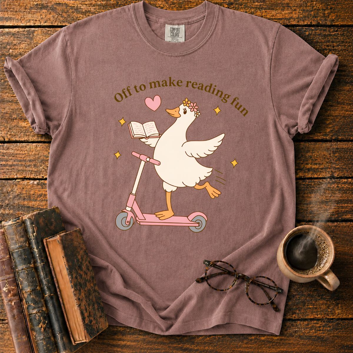 Off To Make Reading Fun T-Shirt