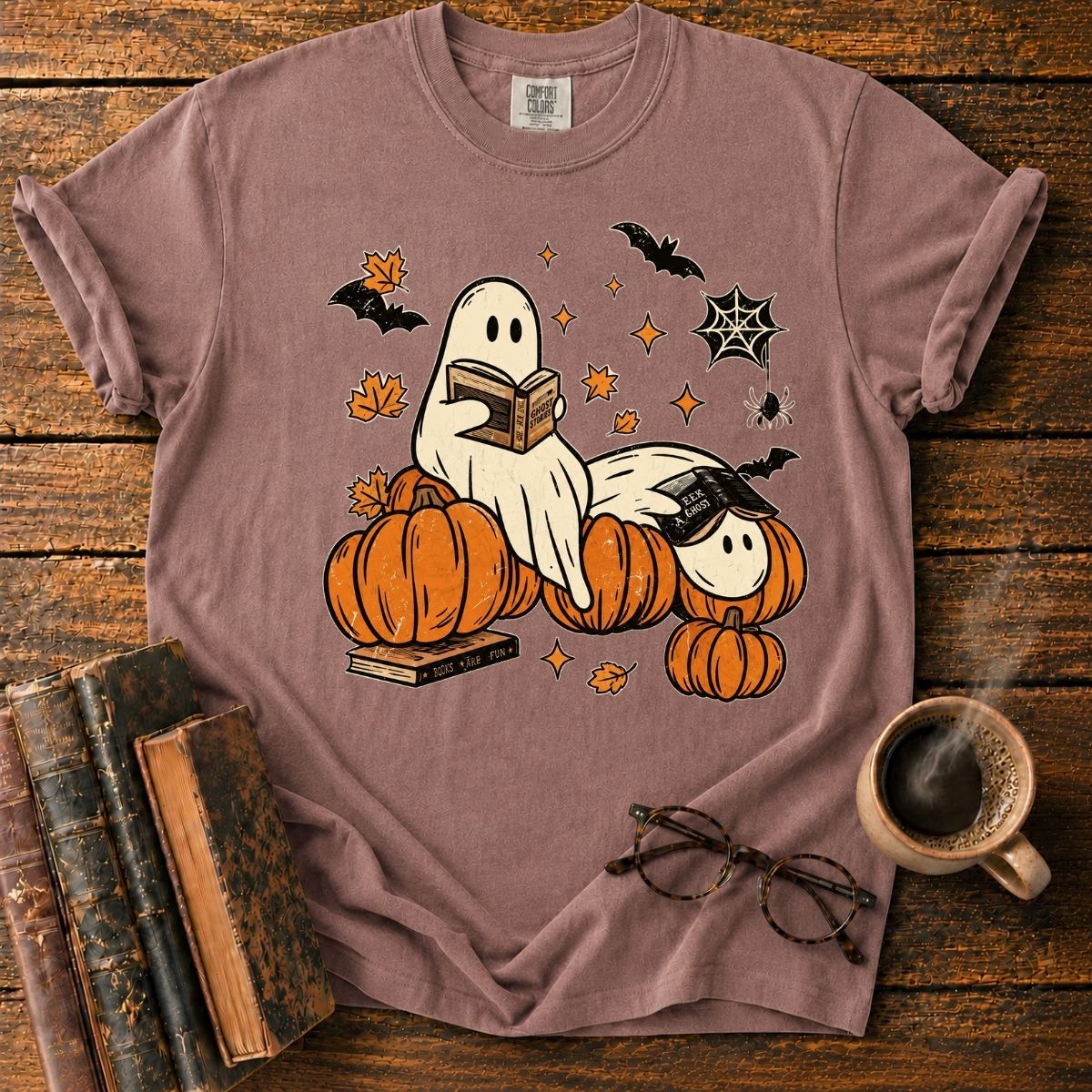 Ghosts, Pumpkins, and Spooky Stories T-Shirt