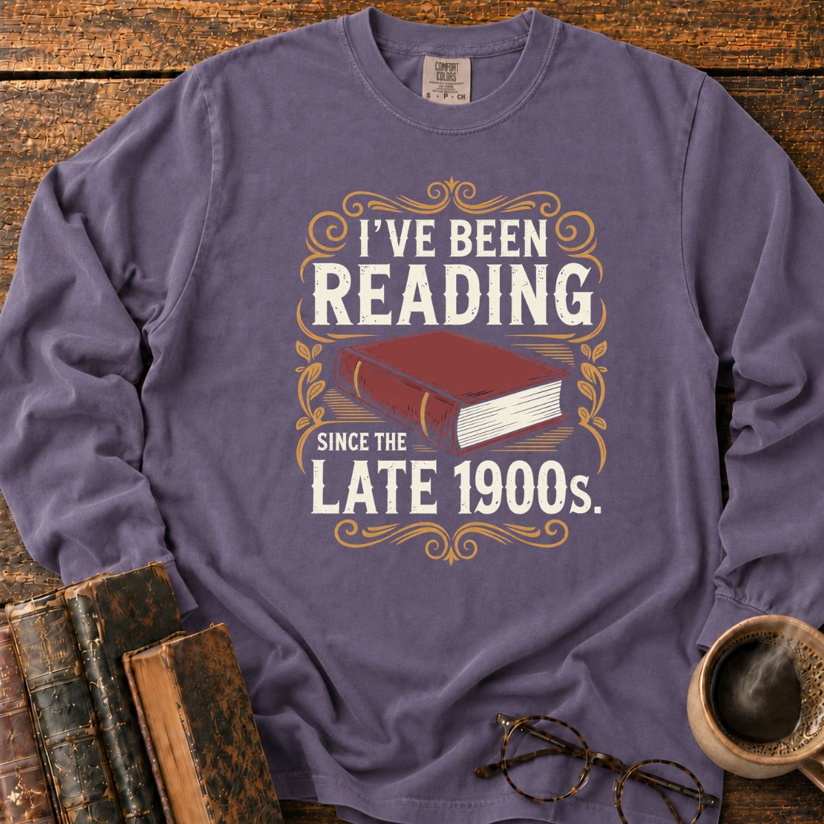 Retro Reading Since The Late 1900s LS T-Shirt