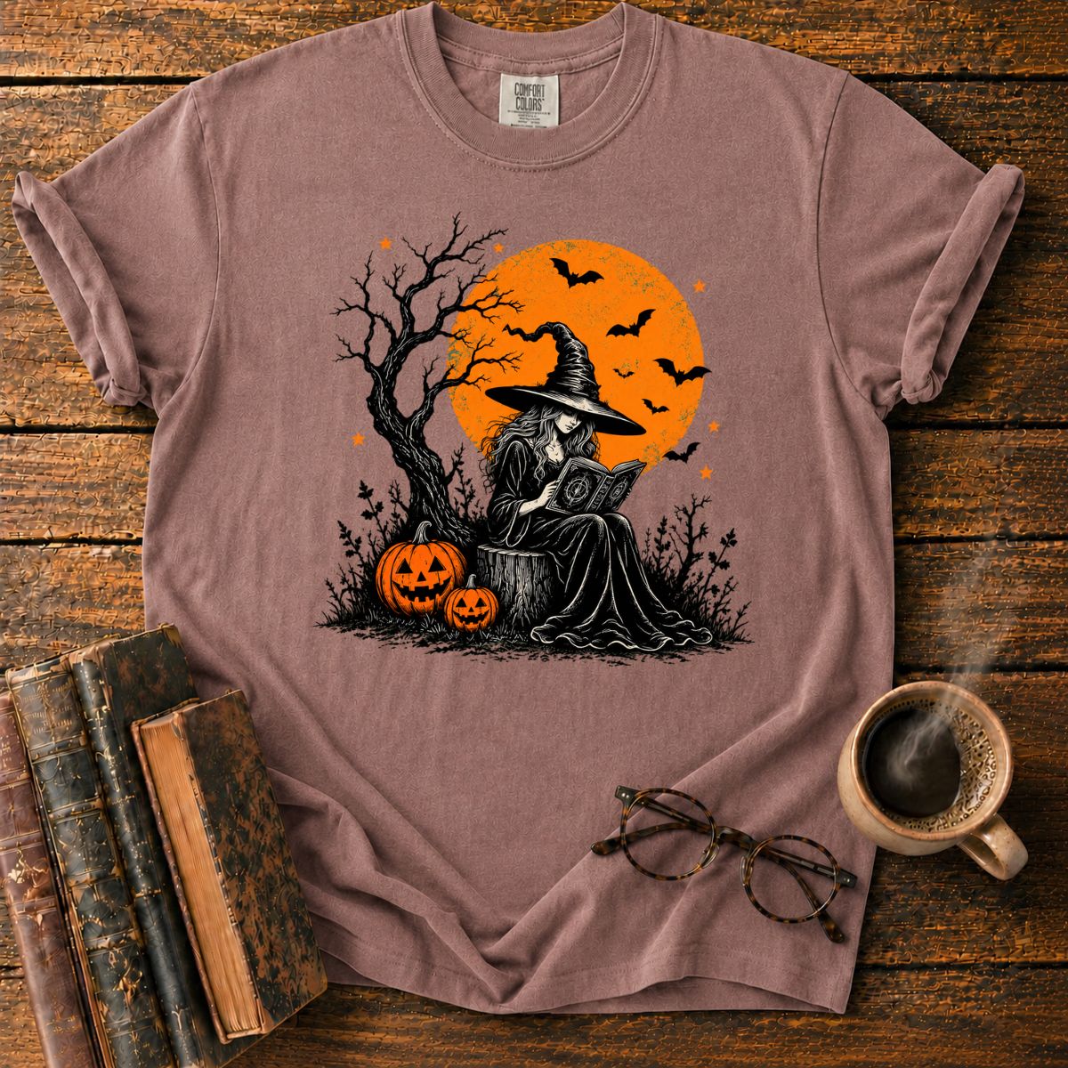 Witch Beneath the Harvest Moon T-Shirt
