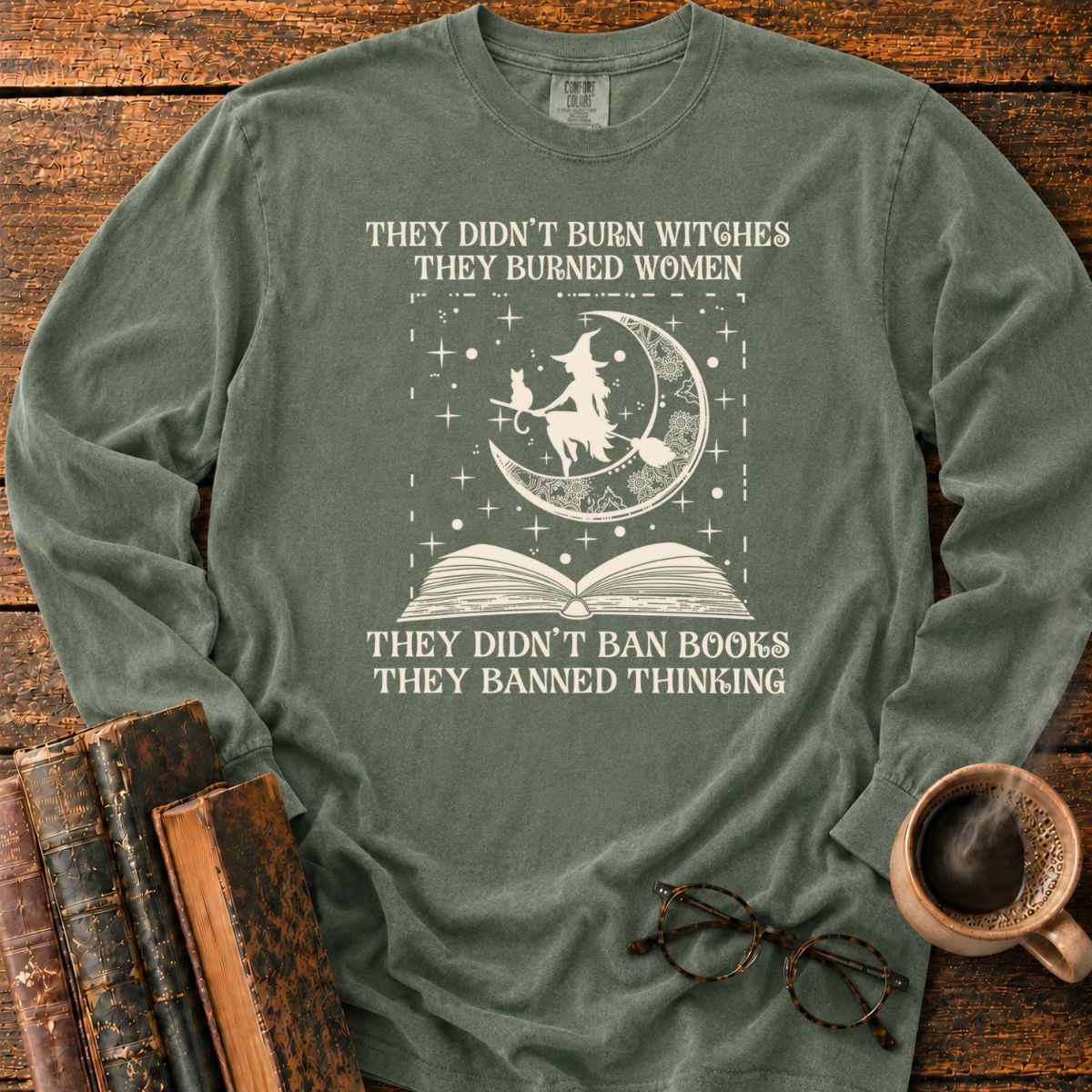 Banned Books Witch LS T-Shirt