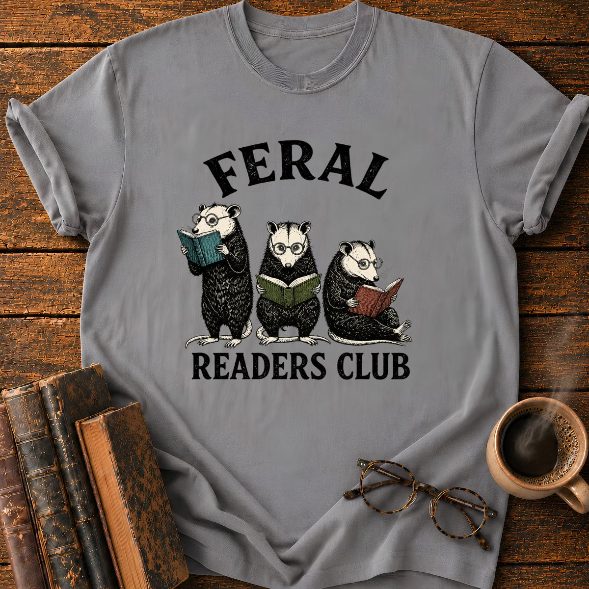 Feral Readers Club T-Shirt