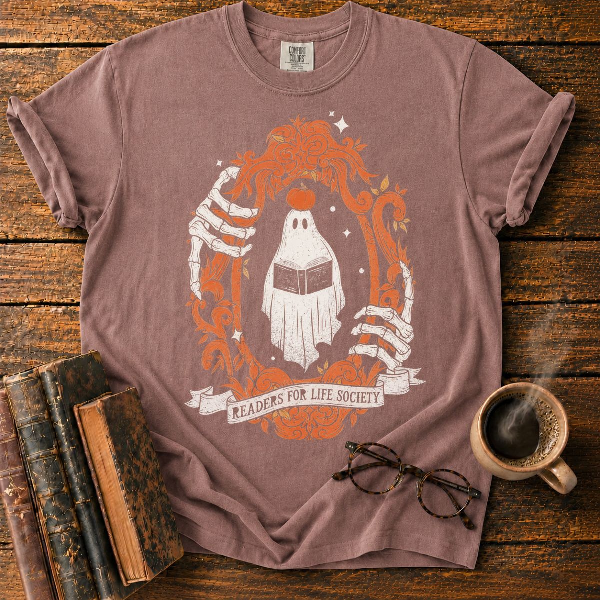 Gothic Ghost Readers Society T-Shirt
