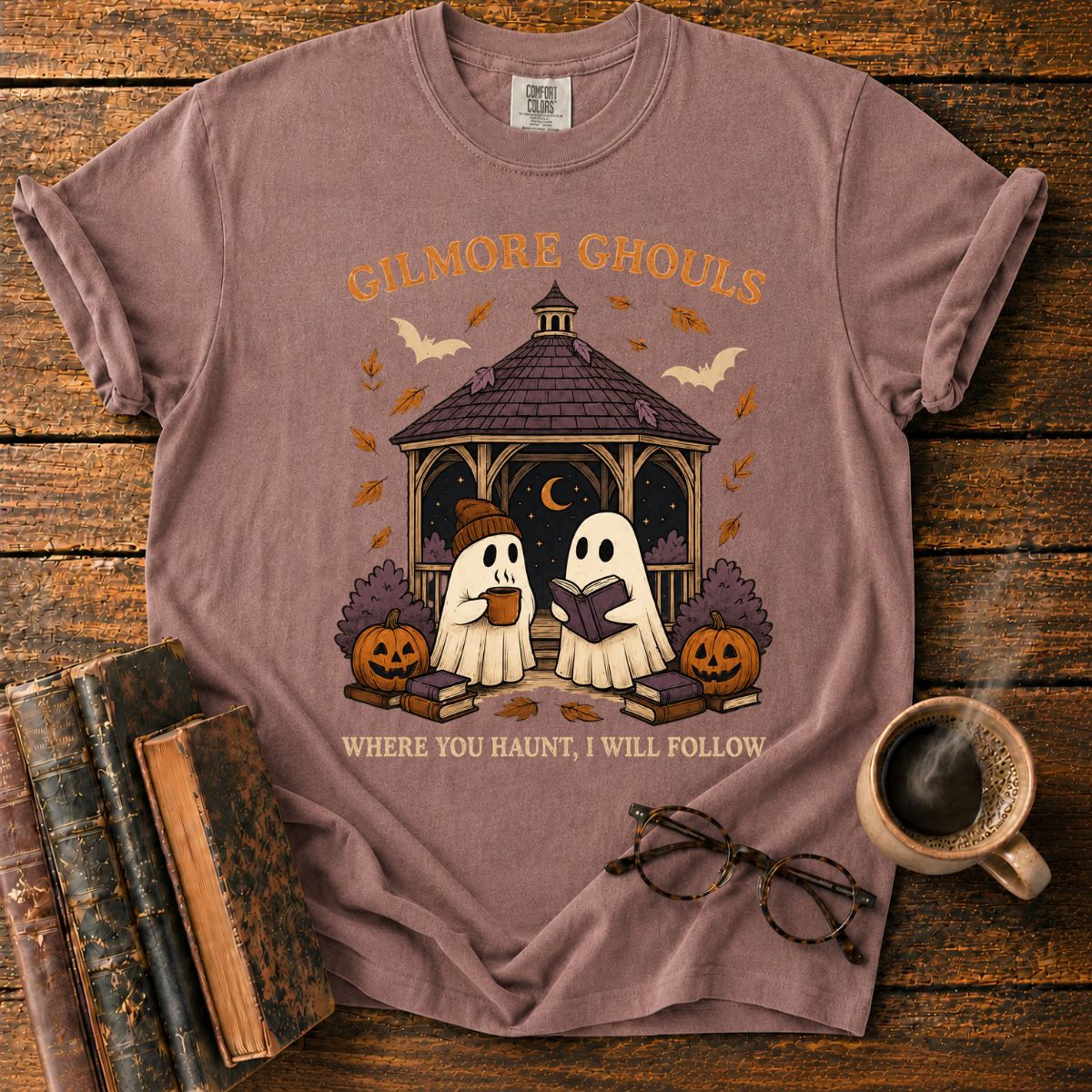 Gilmore Ghouls Gazebo Night T-Shirt