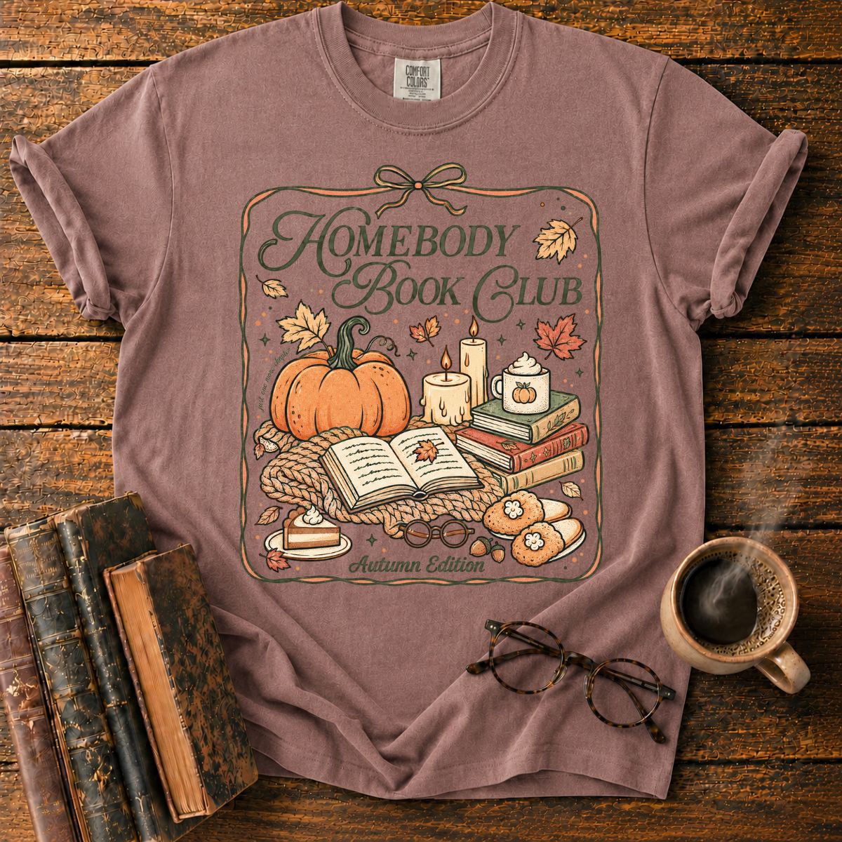 Homebody Book Club Autumn Edition T-Shirt