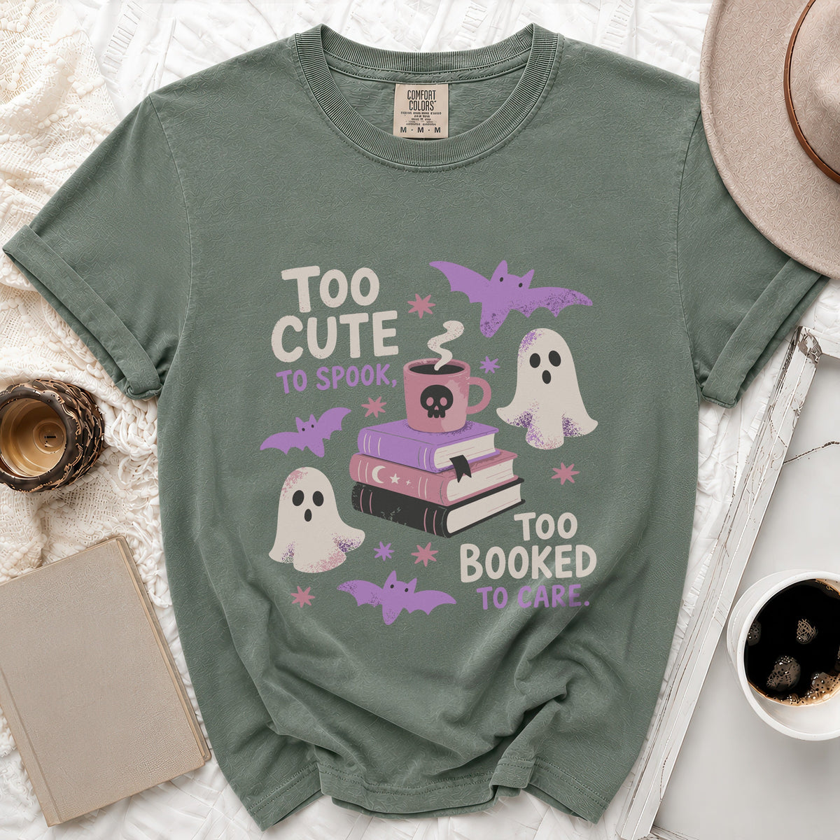 Too Booked Tee