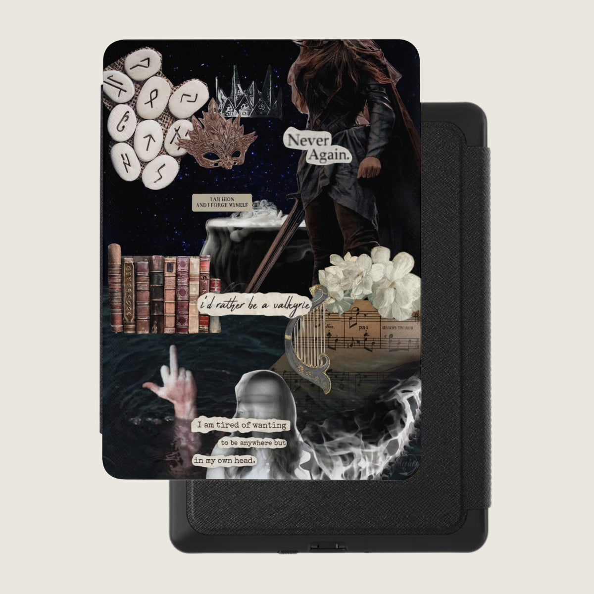 Valkyrie Runes Kindle Case