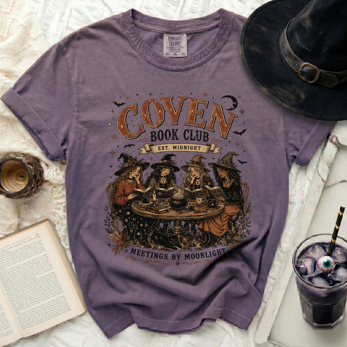 Witch Book Club Tee