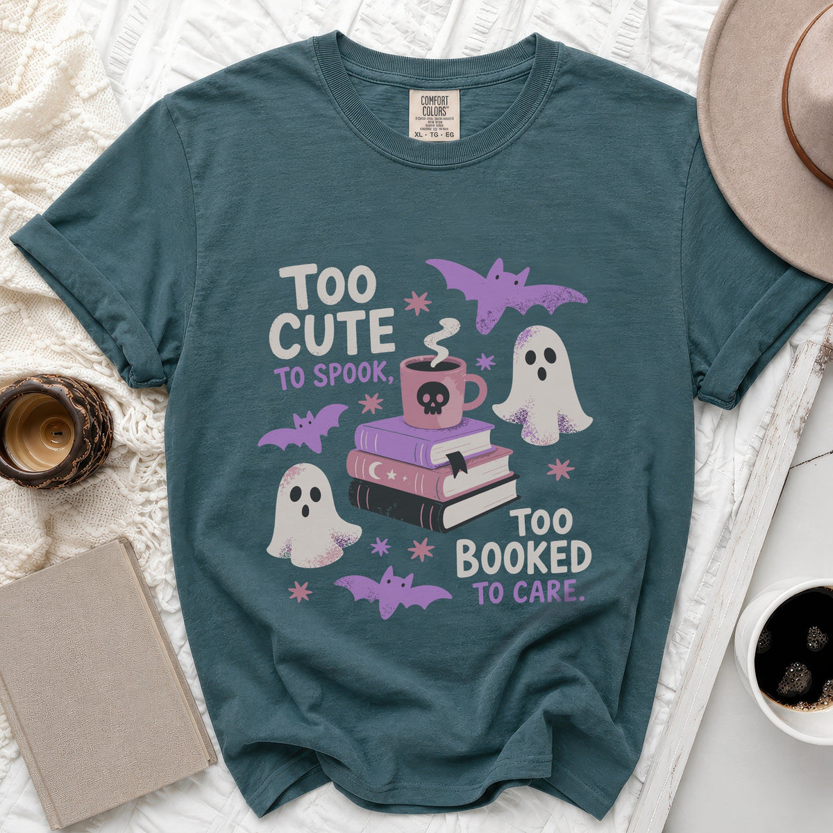 Too Booked Tee