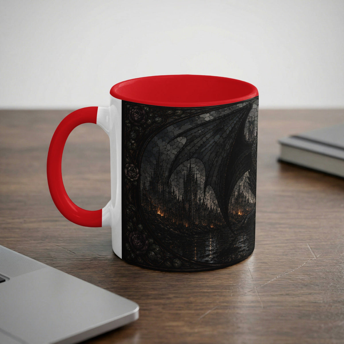 Violet and Tarin Stained Glass Mug