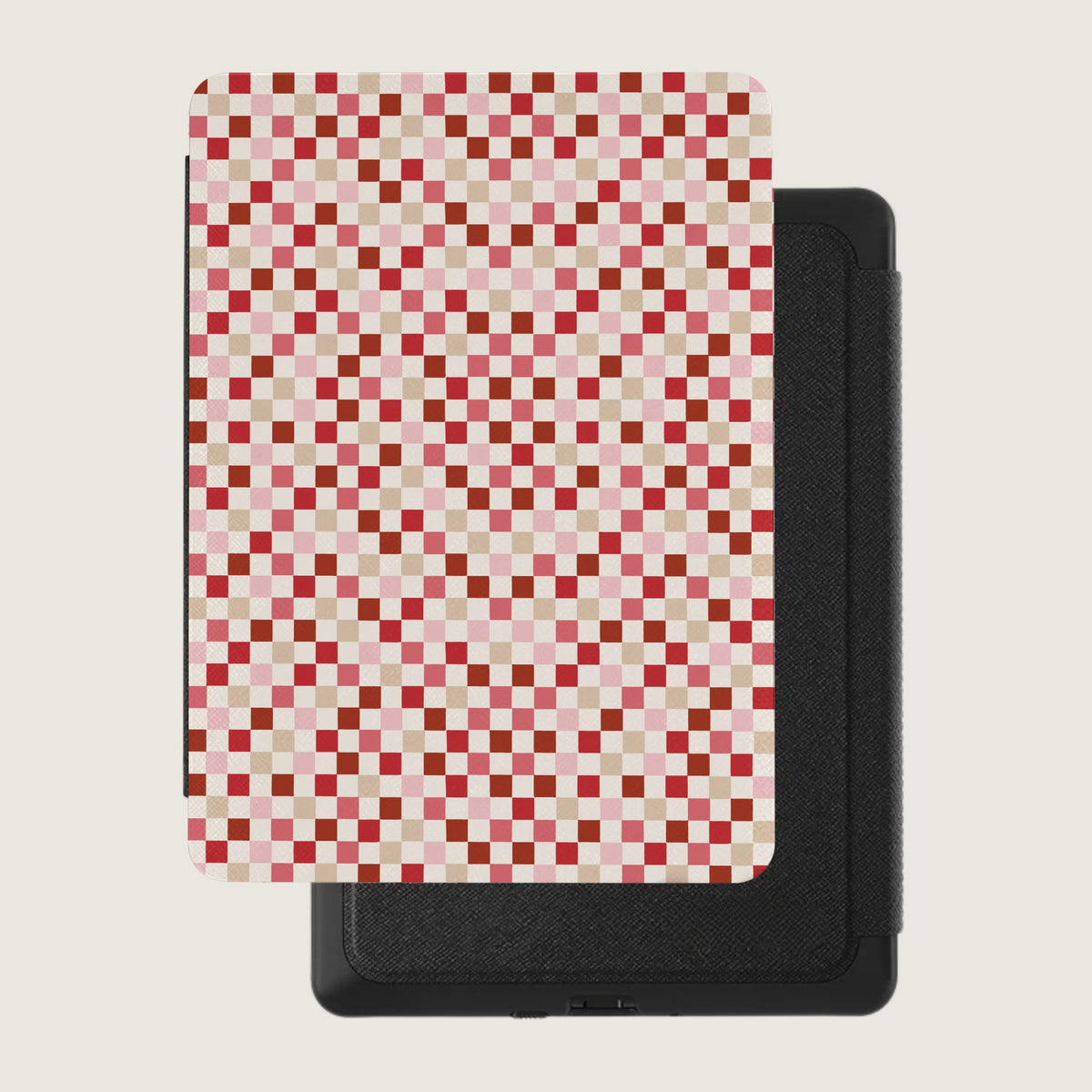 Cherry Check Kindle Case