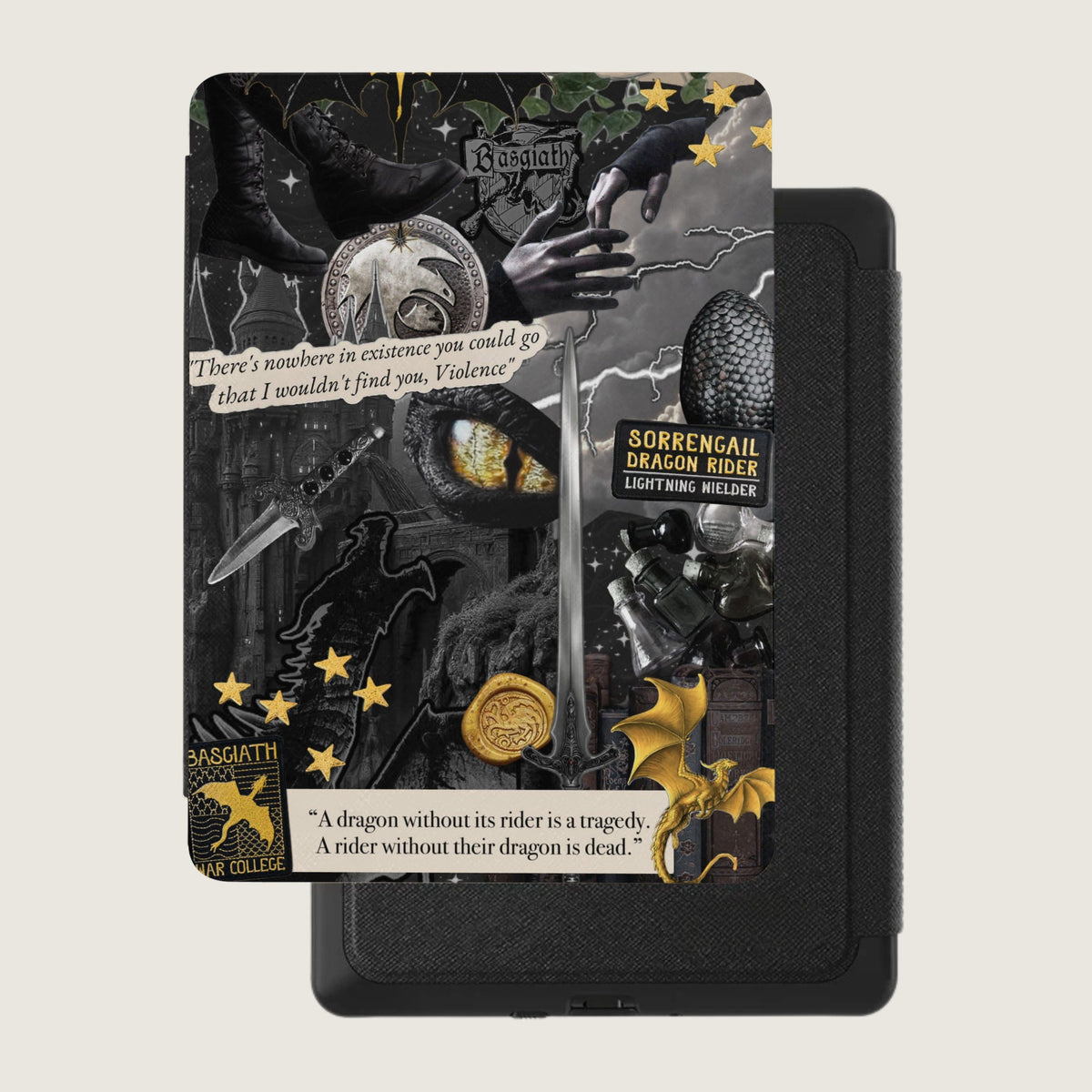 Basgiath War College Dragon Rider Kindle Case
