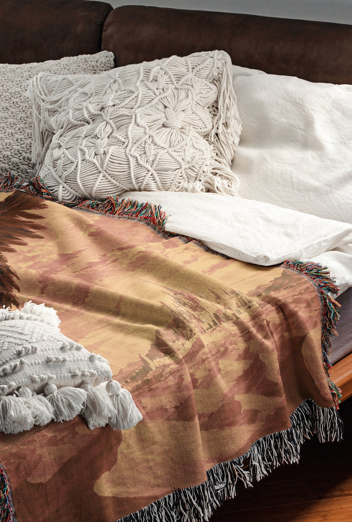 The Rukhin Woven Throw Blanket