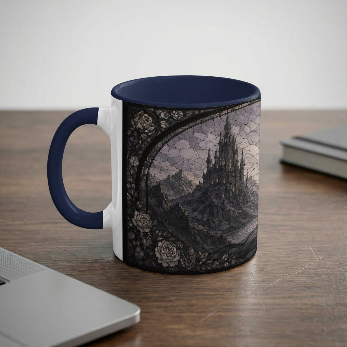Assassin & Stag Stained Glass Mug