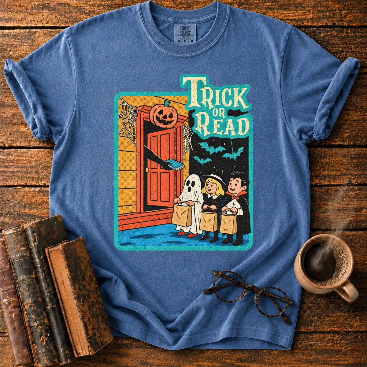 Trick or Read Halloween T-Shirt
