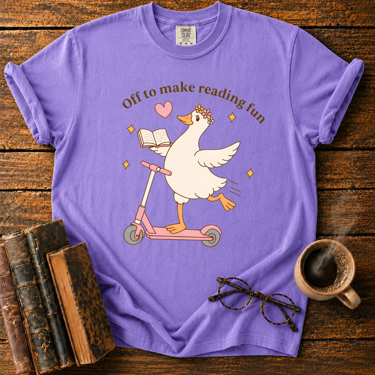 Off To Make Reading Fun T-Shirt