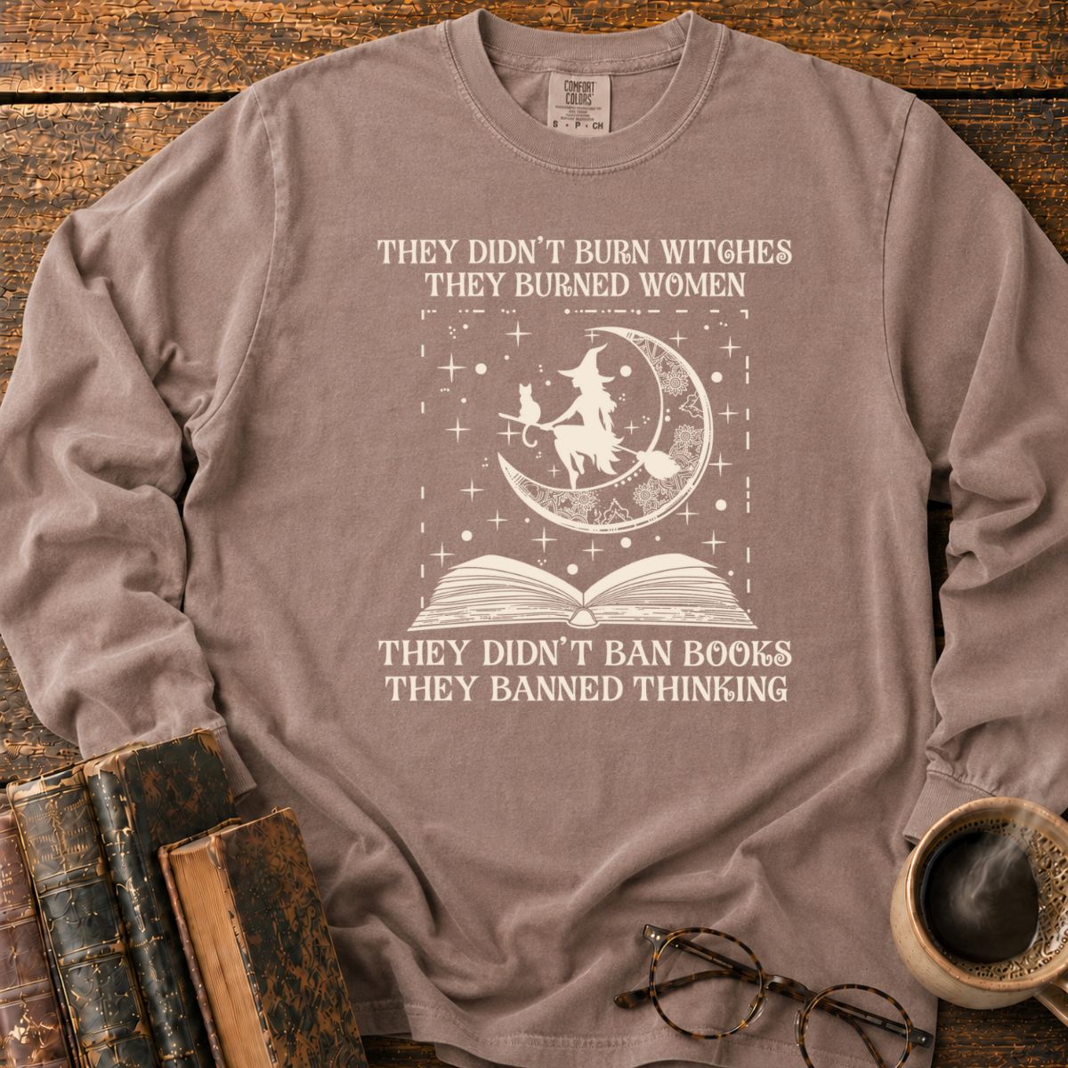 Banned Books Witch LS T-Shirt