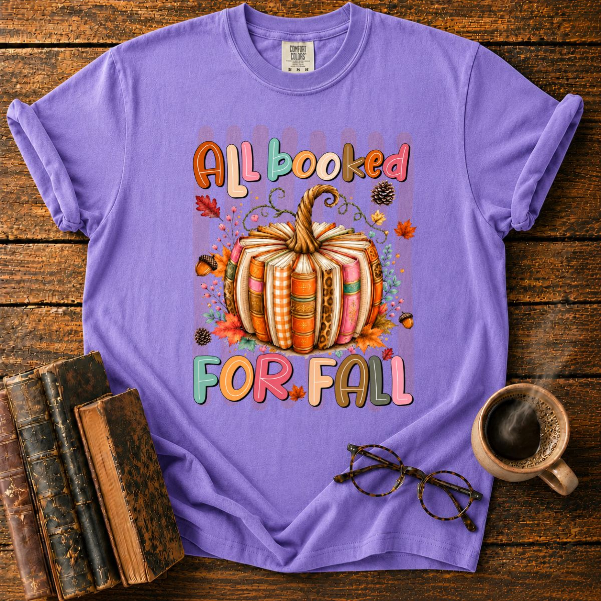All Booked for Fall T-Shirt