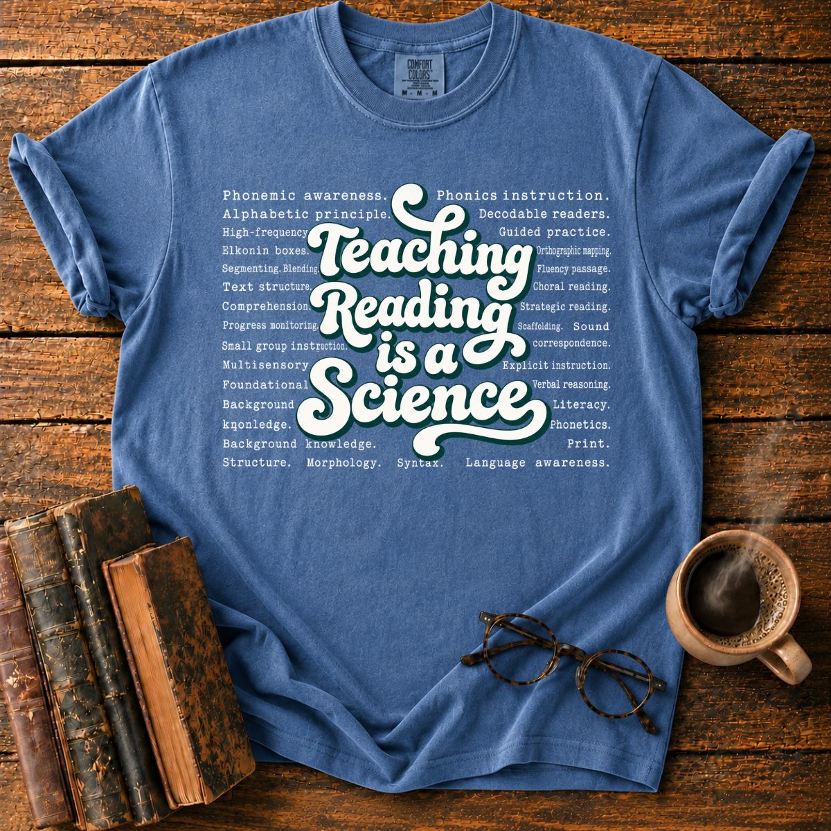 Teaching Reading Is a Science T-Shirt