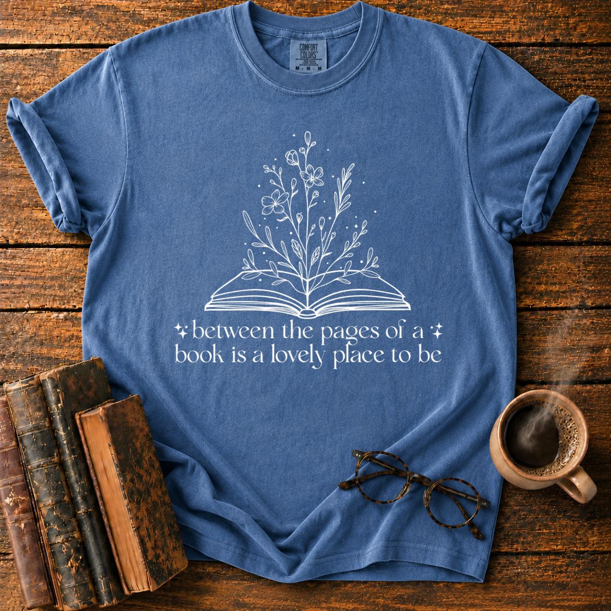 Botanical Book Quote on Forest T-Shirt