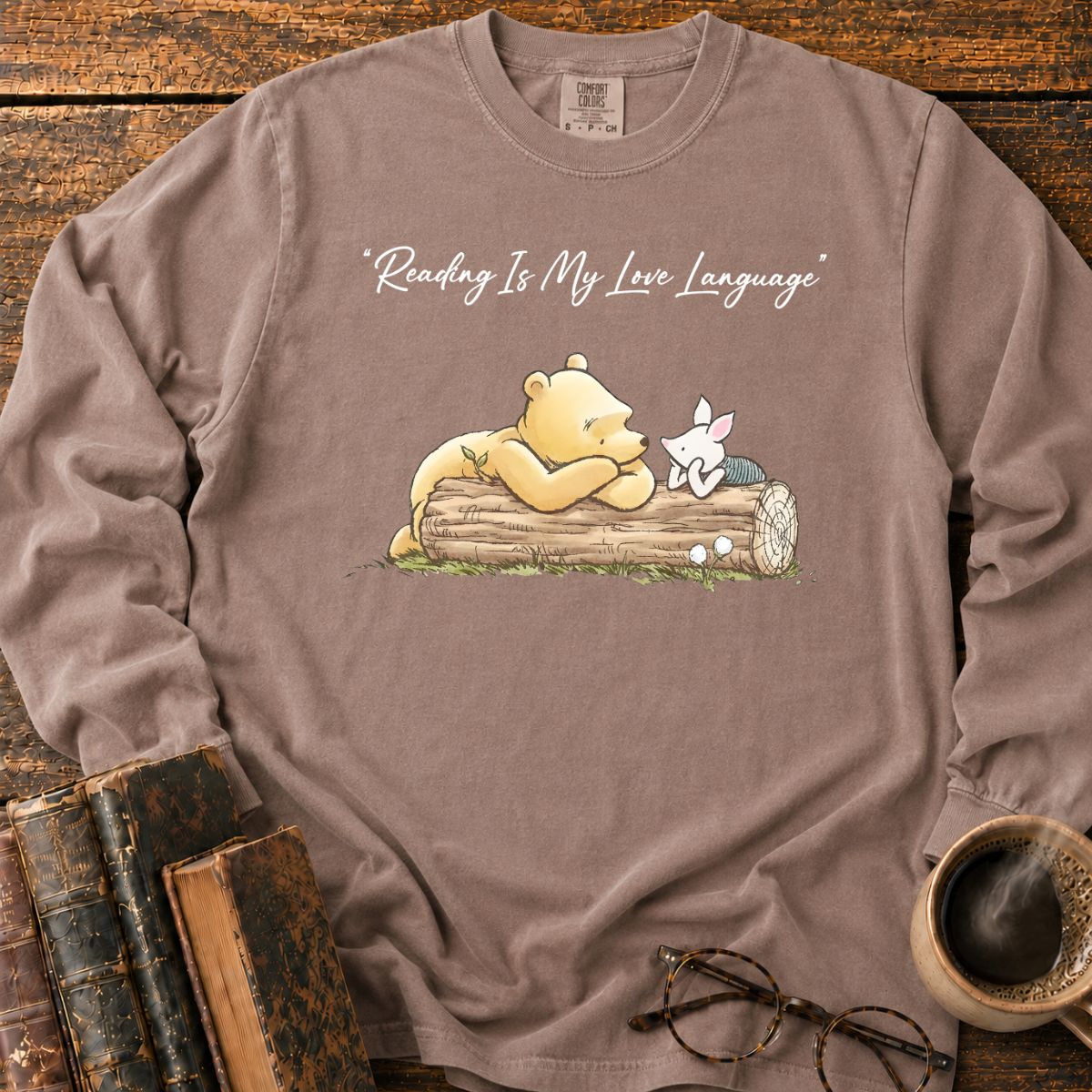 Reading Is My Love Language LS T-Shirt