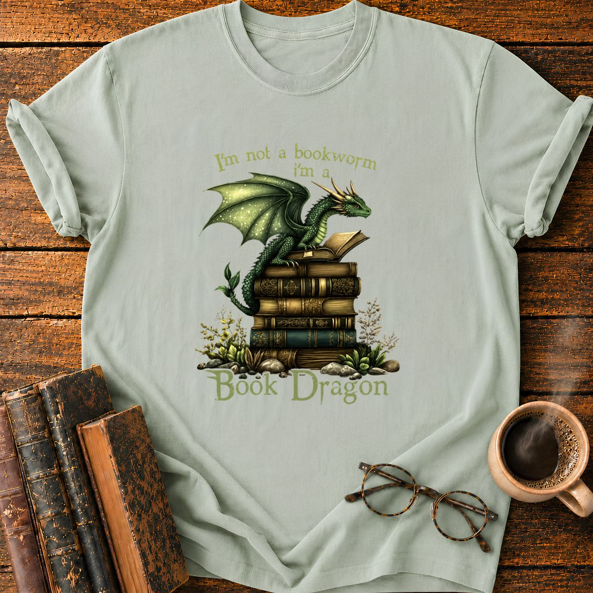 Book Dragon T-Shirt
