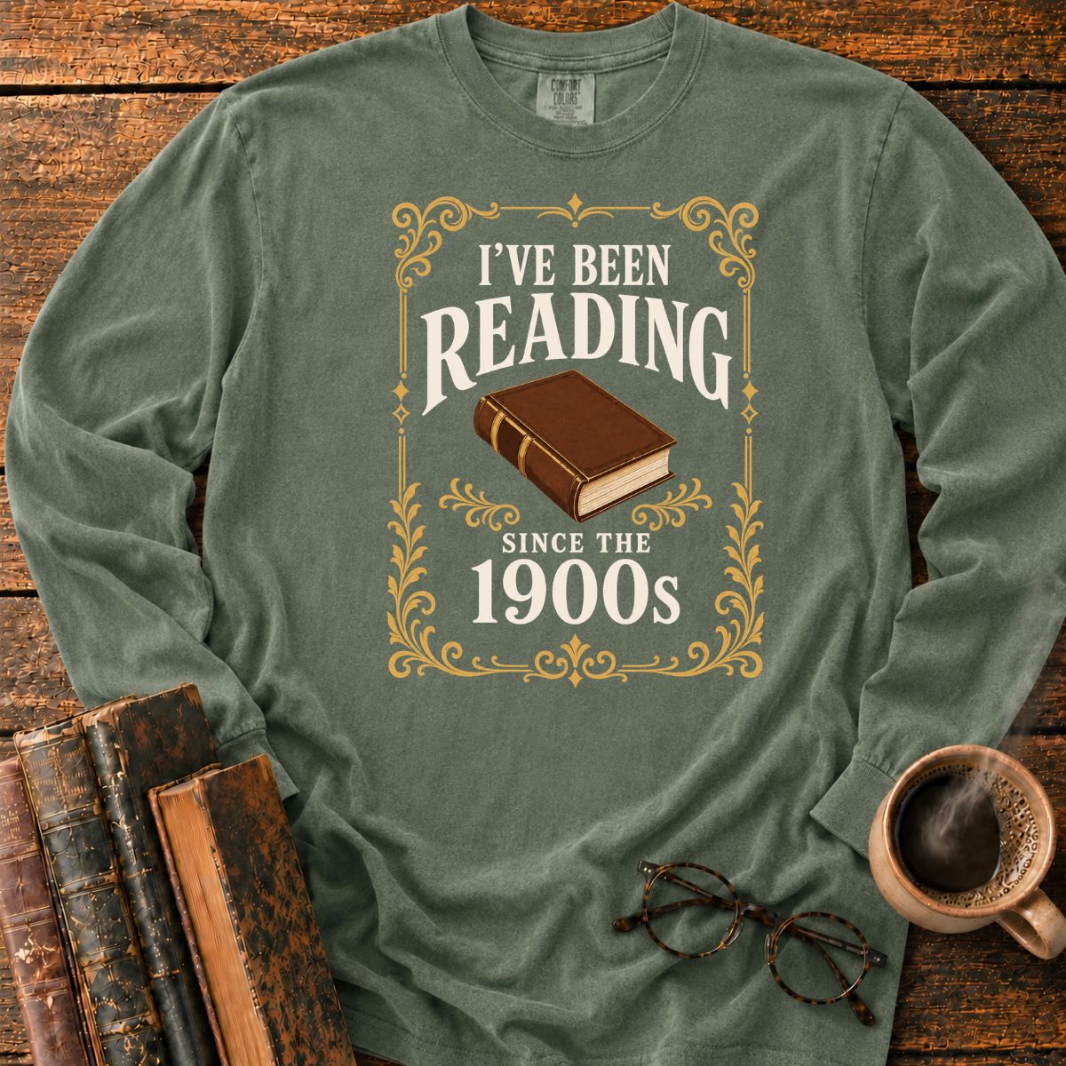Vintage Reading Since The 1900s LS T-Shirt