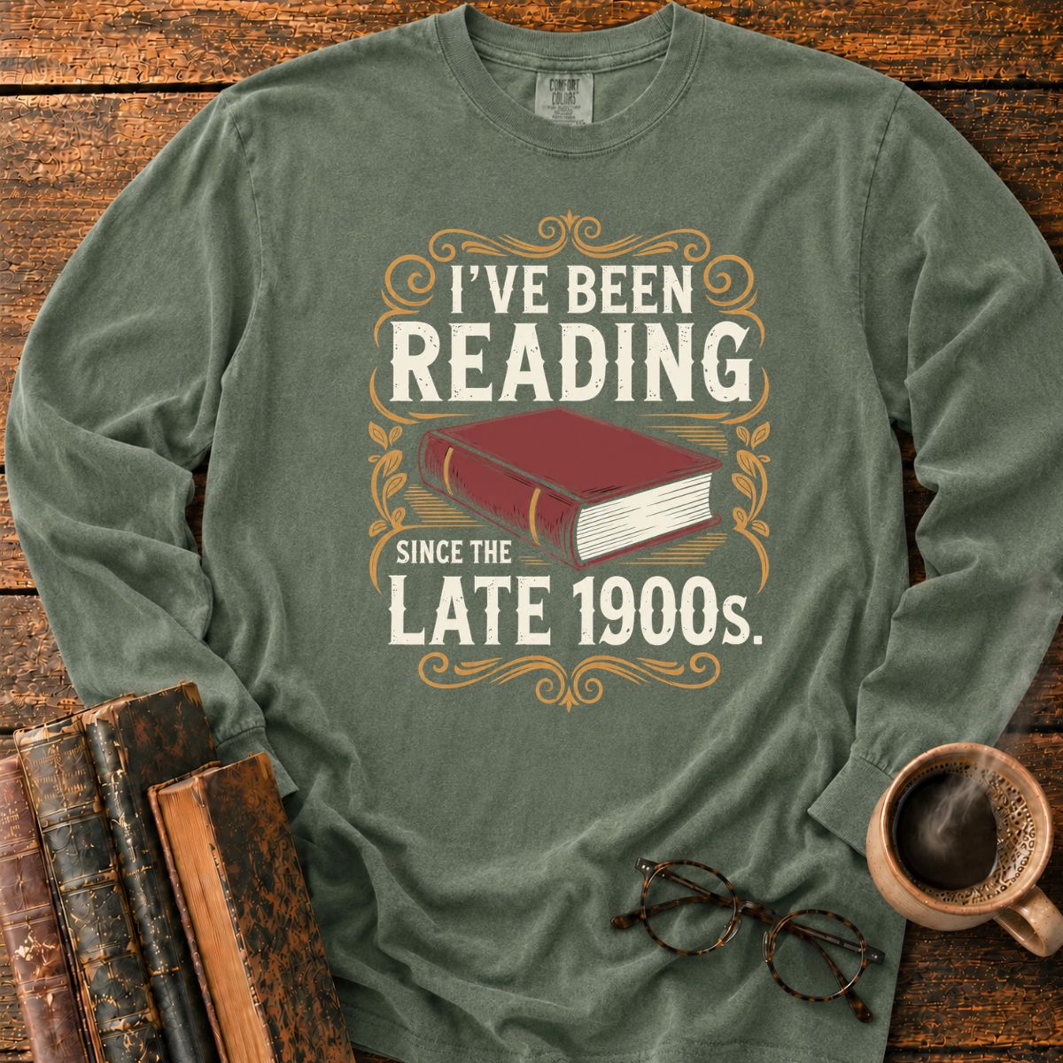 Retro Reading Since The Late 1900s LS T-Shirt