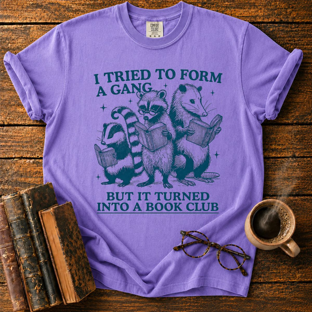 Turned in To Book Club T-Shirt