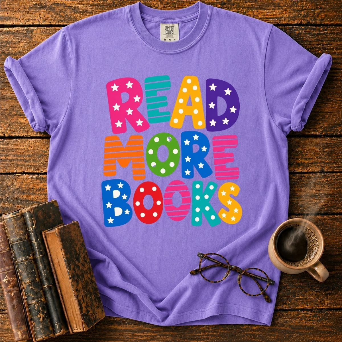 Read More Books Typography T-Shirt