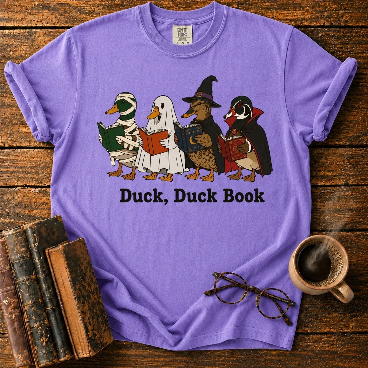 Spooky Ducks Book Club T-Shirt
