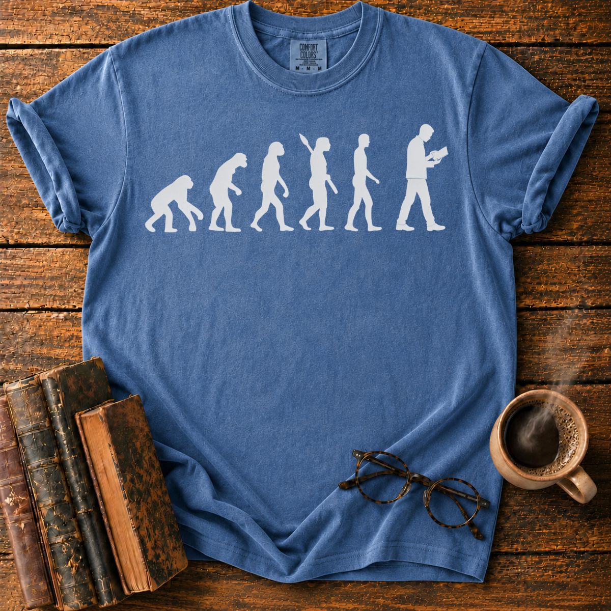 Evolution of Reading T-Shirt