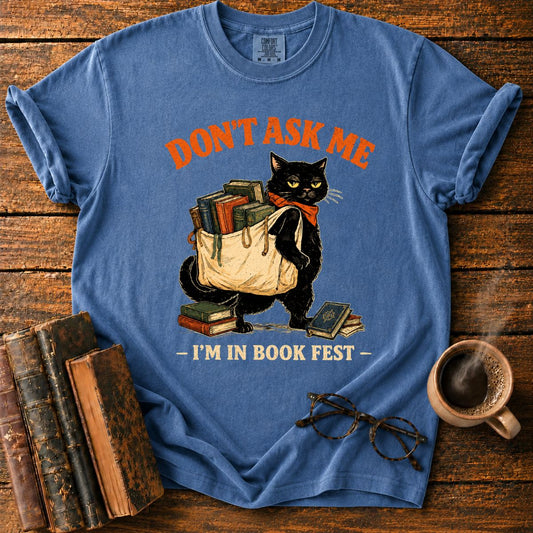 Black Cat Book Fest T-Shirt
