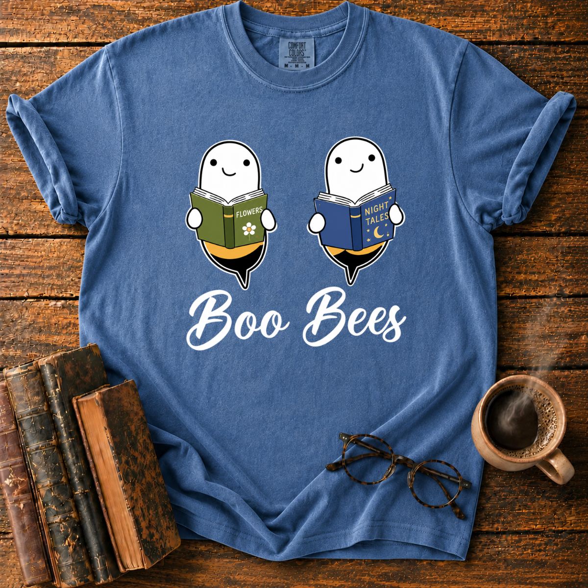Boo Bees Reading T-Shirt