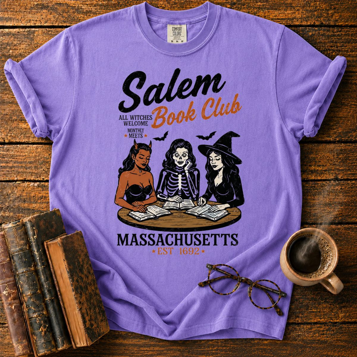 Salem Book Club Gathering T-Shirt